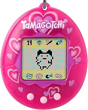 BANDAI - Tamagotchi Mascota Virtual Original Lots of Love 42975 Multicolor - Tu Fiel compañero Virtual en la Palma de tu Mano - Cuida, Juega y Disfruta - Juguete Electrónico para Mayores de 8 Años